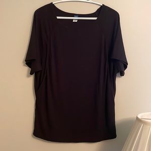 Black t shirt old navy nursing maternity medium